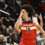 Kyshawn George a inscrit 17 points face à Cleveland, en vain KEYSTONE/AP/Nick Wass